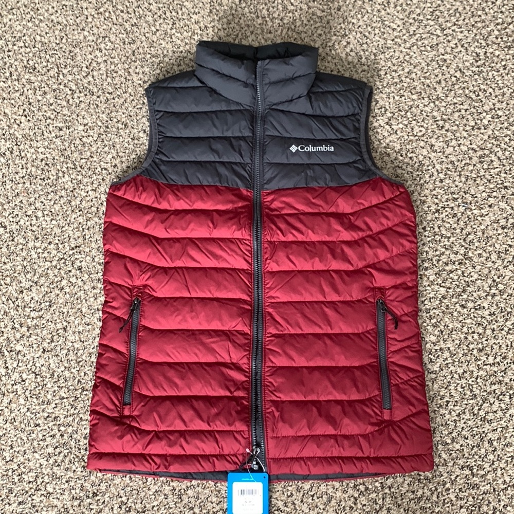 New Mens Small Columbia Vest